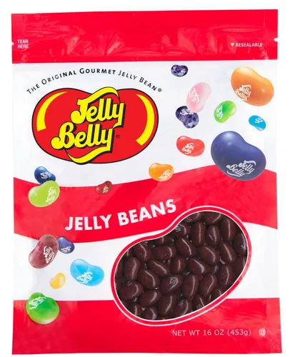 Jelly Belly Gomitas Jelly Beans sabor a Dr. Pepper, bolsa con cierre hermético de 1 libra (16 onzas) Auténticas y oficiales, directamente de la