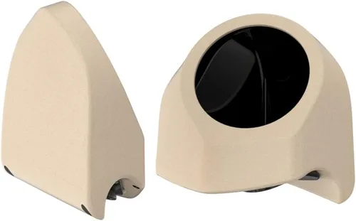 Vista 733 de Advanblack Alpine Green Tour Pack - Paquete de altavoces de 6.5 pulgadas, carcasa de audio trasera, color a juego, ajuste Harley King Tour Pack