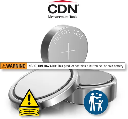 Vista 8 de CDN Termómetro digital impermeable de cocción instantánea de lectura instantánea de 2.75 pulgadas inoxidable inastillable ideal para carne, aves