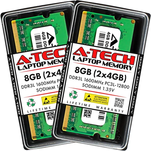 Vista 9 de A-Tech 2 GB de RAM para portátiles Dell Latitude E6530, E6430s, E6430, 6430u, E6330, E6230, E5530, E5430, 3330 Actualización de memoria DDR3/DDR3L