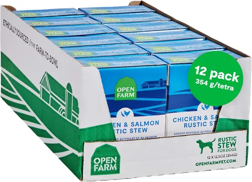 Vista 12 de Open Farm Rustic Stews - Alimento húmedo para perros, sin granos, completa y equilibrada con ingredientes de grado humano, caldo de carne y huesos