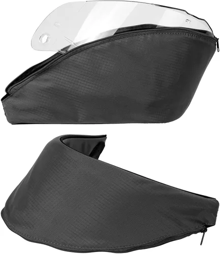 Vista 3 de Bolsa para Casco de Motocicleta TINGPAI con Gran Capacidad - Bolsa de Transporte Resistente a Arañazos y al Agua, Compatible con Casco de Cara
