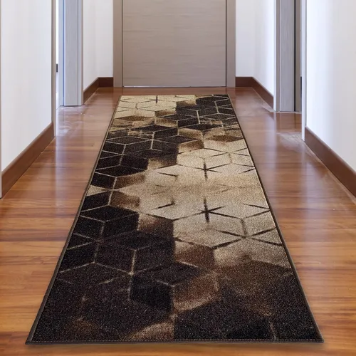 Vista 6 de CreativeDeco Alfombra de pasillo hecha a medida con respaldo de goma para cocina, vestíbulo, pasillo, entrada, elige tu longitud, tamaño de 31