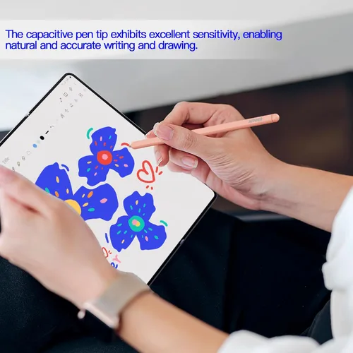 Vista 6 de Z Fold 5 S Pen compatible con Samsung Galaxy Z Fold5 Slim Pen, nuevo bolígrafo compacto S, punta delgada de 0.059 in, 4096 niveles de presión