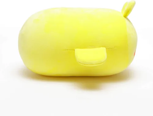 Vista 6 de Anirollz - Juego de 2 almohadas de peluche de felpa, Pollito en hamburguesa para regalar