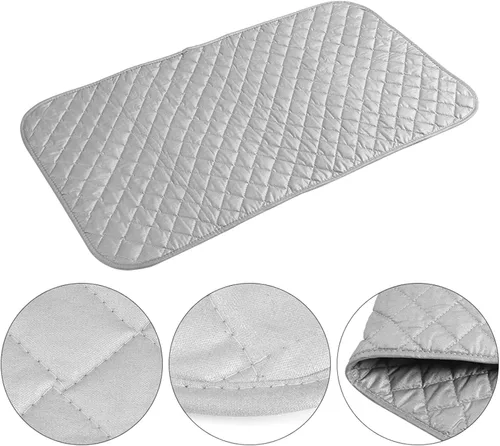 Vista 3 de Portátil Plegable Planchado, Pad Strykfilt Manta de planchado Viajar Accesorio Útil Cubierta de la Junta y Manta de Mat para la Mesa