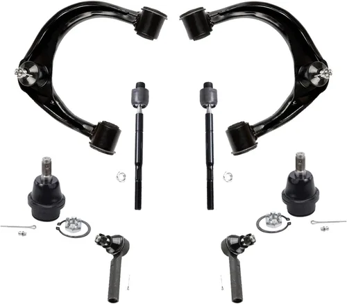 Vista 233 de Detroit Axle - Kit de brazos de control de extremo de 8 piezas para Toyota 2001-2003 Highlander 2002-2003 Camry Lexus ES300, 2 brazos de control