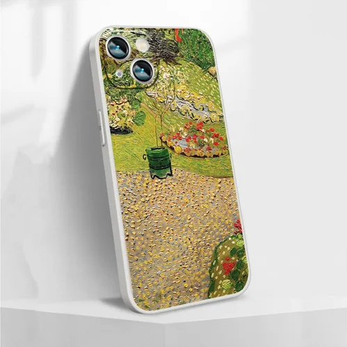 Vista 8 de Van Gogh - Funda para iPhone 12 Pro Max, diseño de ramo de flores en un florero, resistente al agua y a prueba de golpes para iPhone 12 Pro Max