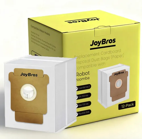 Bolsas antipolvo de repuesto para iRobot Roomba All Series 104 2 en 1 105 106 Vac,Plus 405, 505 Combo, Essential 2 Q052, Max 705 Vac desechables