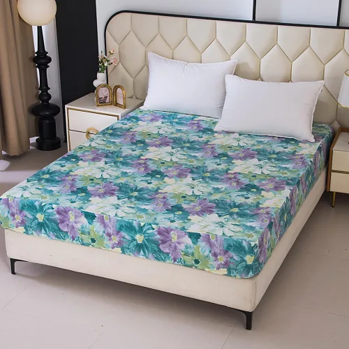 Vista 9 de Sábana bajera ajustable con bolsillo profundo, sábanas de tela impresa con patrón 3D (mariposa negra, individual)