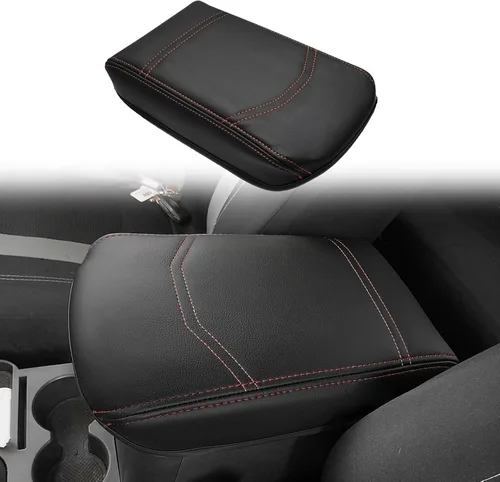 Vista 58 de Muslogy Funda para reposabrazos de consola central apta para Chevy Silverado/Tahoe y GMC Sierra/Yukon 2007-2013, cómoda almohadilla