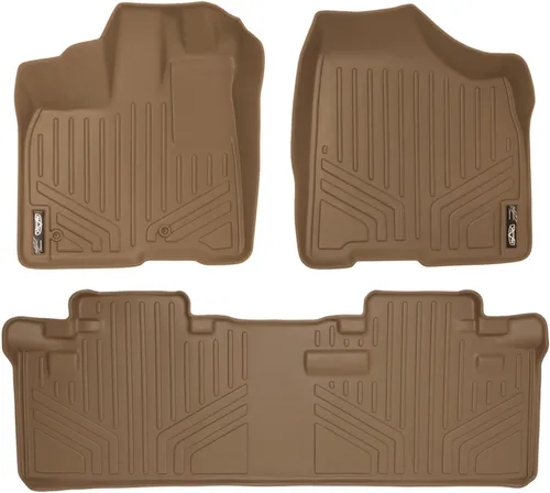 Vista 41 de MAXLINER Alfombrillas de Piso - Juego de Revestimiento de 3 Filas para Toyota Sienna 2013-2020