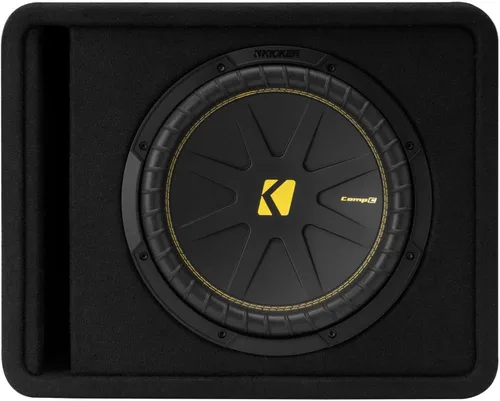 Vista 2 de KICKER 50VCWC122 CompC Subwoofer de 12 pulgadas en caja ventilada, 2 ohmios