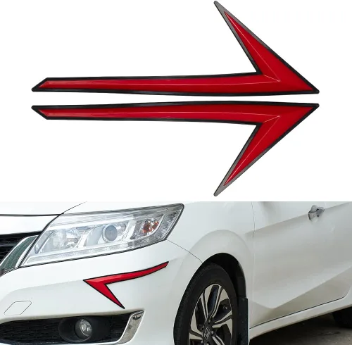 Vista 8 de JSCARLIFE Protector universal de goma para parachoques de automóvil, anticolisión para la parte delantera y trasera del automóvil, protector