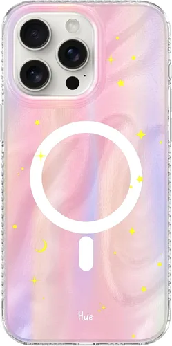 Vista 82 de LONLI Hue - para iPhone 15 Pro [Compatible con Magsafe] - Funda de teléfono floral dorada - [Amortiguador de 360° absorbente de impactos] - Funda