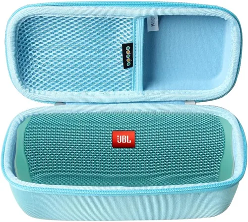 Vista 9 de Adada Estuche rígido de viaje para JBL FLIP 5/6/7 Altavoz Bluetooth portátil impermeable (negro)