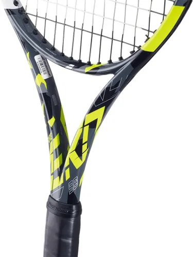 Vista 5 de Babolat Pure Aero 98 Raqueta de tenis encordada con 16g Syn Gut a tensión media