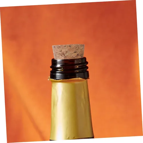 Vista 4 de Luxshiny Tapones de corcho de madera natural para botellas de vino, tapón de corcho de repuesto para botellas abiertas