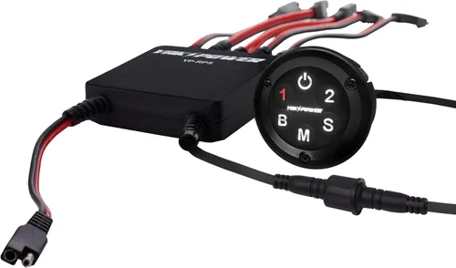 Vista 2 de Yak-Power Complete System for Kayaks Digital Switching with Plug-and-Play Connectivity and Control of Your 12-Volt Electronics