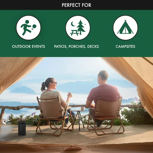 Vista 7 de STEM Zone - Dispositivo repelente de mosquitos, protección contra insectos al aire libre fácil de usar con aceites esenciales probados, seguro