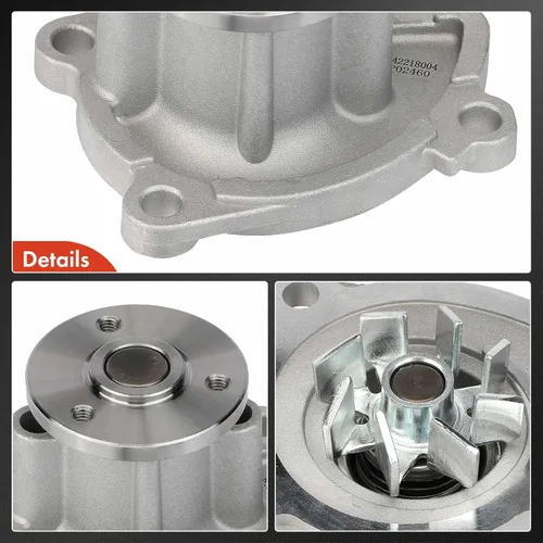Vista 7 de A-Premium Bomba de agua de motor con junta compatible con Nissan Versa 2012-219, marzo 2012-2013 2015-2020, Micra 2017, DOHC L4 1.6L