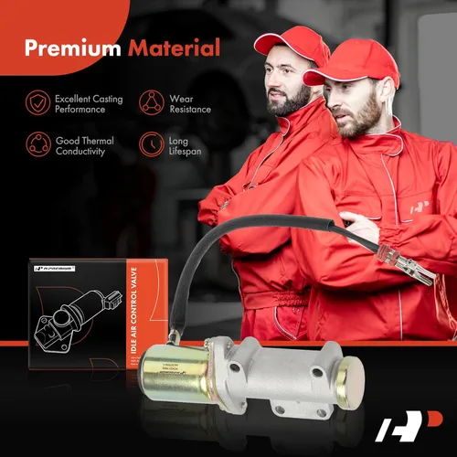 Vista 4 de Válvula de control de aire en ralentí de inyección de combustible A-Premium Compatible con Nissan D21 1990-1994, Pickup 1995-1997 2.4L, Reemplazo#