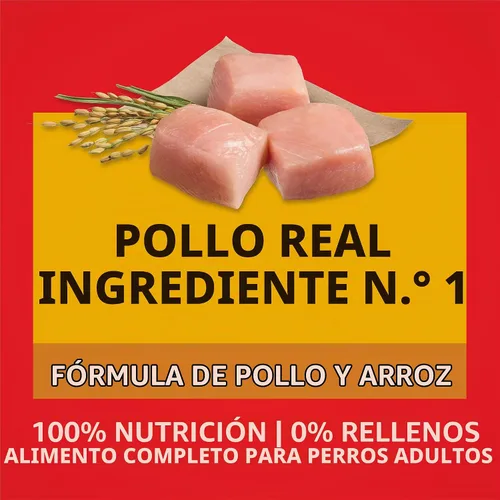 Vista 4 de Purina ONE SmartBlend - Alimento seco natural para perros adultos