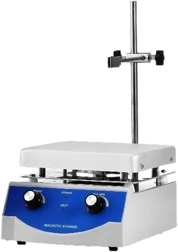 Electric Magnetic Stirrer Hot Plate Mixer Shaker With Stir Bar Medical Bioloicgal Chemical Laboratory(1000ml 0-1600 rpm)