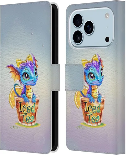 Vista 228 de Head Case Designs Officially Licensed Ruth Thompson Boba Tea Cup O Dragons Leather Wallet Case Compatible with Apple iPhone 7 Plus / 8 Plus