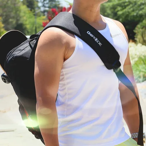 Vista 6 de GoRide Sling Single Strap Eléctrico Longboard Monopatín Mochila Portador con Soporte para Laptop
