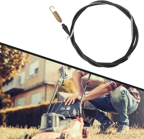 Vista 4 de 105-1845 Cable de tracción para cortacésped autopropulsado de tracción delantera Toro Recycler de 22 pulgadas, reemplaza el cable de control