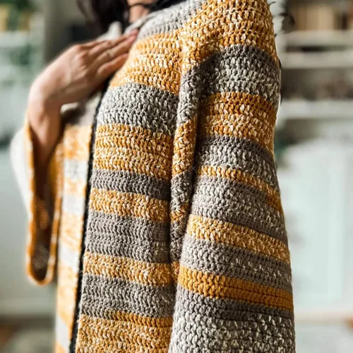 Vista 4 de Lion Brand Yarn - Ovillo de lana Wool Ease Fair Isle, hilo para tejer, color beige/oliva, 1 unidad