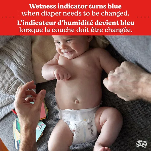 Vista 7 de Huggies Little Snugglers - Pañal para bebé, talla 1, 8 a 14 libras, 34717, 20