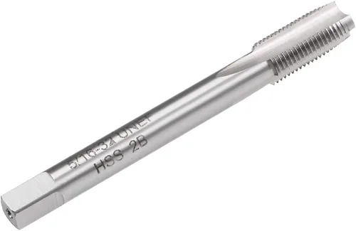 Vista 3 de uxcell Macho de la máquina, 5/16-32 UNEF 2B Clase de alta velocidad de tornillo de acero roscado roscado de fresado de roscas herramienta de roscado