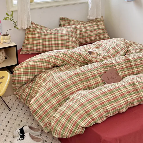 Vista 19 de DREAMINGO - Juego de funda de edredón con diseño de fresas para niños, niñas, tamaño individual, de algodón, con cremallera, juego de ropa de cama