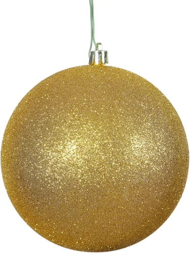 Vista 63 de Vickerman Adorno de bola mate de oro antiguo de 12 pulgadas