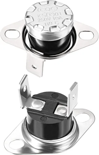 Vista 39 de uxcell KSD301 Termostato 104.0 °F/104°F 10A N.C Ajustar interruptor de temperatura de disco rápido para microondas, horno, cafetera 2 piezas