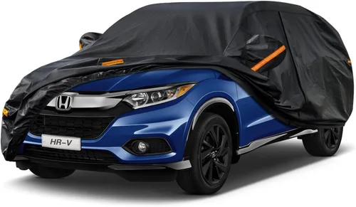 Vista 73 de Kayme Cubierta de auto SUV de 7 capas ajuste personalizado para BMW X1 (2009-2025), impermeable, para todo tipo de clima, para automóviles, cubierta