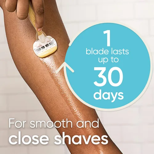 Vista 4 de 6 unidades de repuestos de hojas de afeitar Gillette Venus & Oley para mujer (el tamaño del producto puede variar)