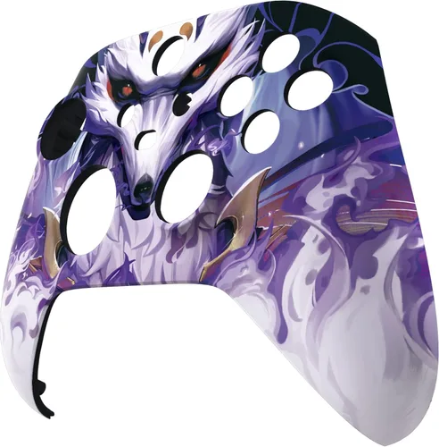 Vista 4 de eXtremeRate Custom Shell for Xbox Series X & S Controller - Revitalize Your Controller - Nine-Tailed Fox Replacement Cover Front Housing Cover for