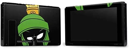 Vista 2 de Looney Tunes Nintendo Switch Bundle PielMarvin el marciano vinilo de la piel para su Switch Bundle