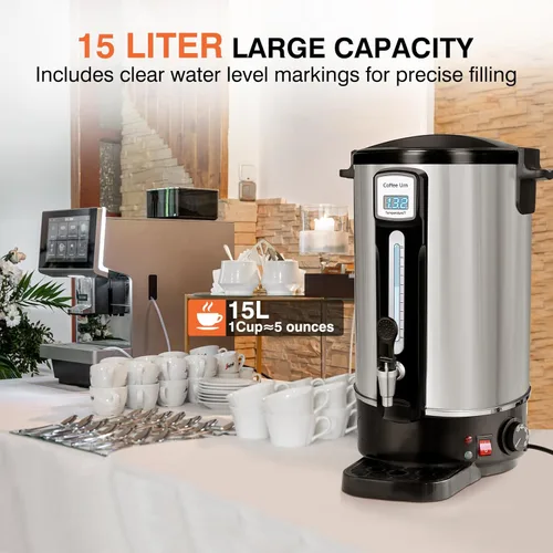 Vista 6 de Urna de café comercial de 50 tazas