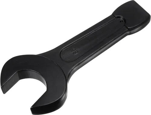 Vista 13 de uxcell Llave de golpe de extremo abierto de 2.165 in, herramienta de mano de llave de cabeza única de acero de alta resistencia