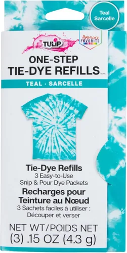 Vista 24 de Tulip Paquete de recambio de tinte tie-dye de un solo paso, color negro
