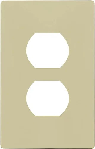 Vista 44 de ENERLITES Placa de pared dúplex para tomacorriente para receptáculos, cubierta de toma de corriente eléctrica jumbo, acabado brillante, de gran