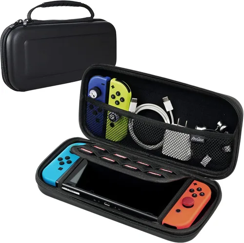 ProCase Funda de transporte para Nintendo Switch Switch OLED con 8 ranuras para tarjetas de juego bolsa de viaje portátil dura para consola