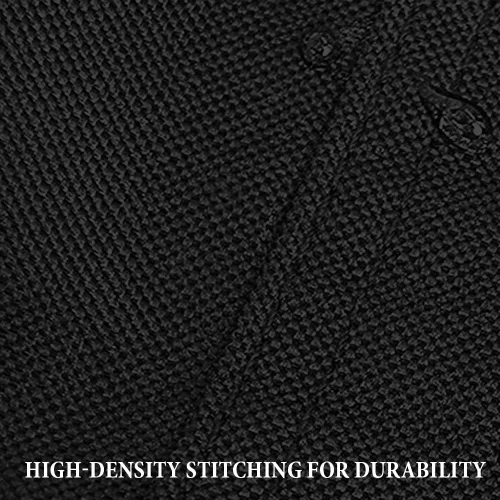 Vista 3 de Funda de repuesto para columpio de patio de 2/3 asientos, fundas de repuesto impermeables y resistentes, para asiento de columpio de 44.49 x 38.97