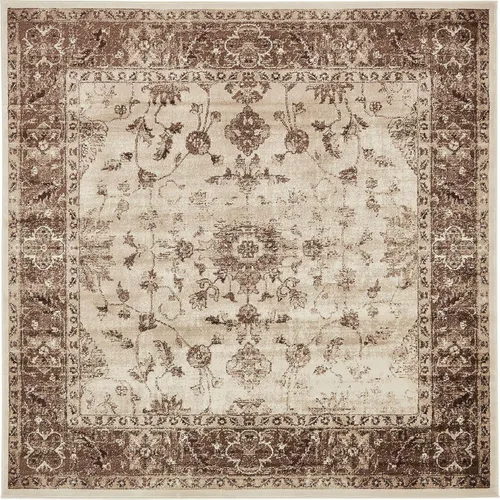 Vista 15 de Unique Loom Rushmore Collection Alfombra de área – Lincoln (2 x 3 pies, rectangular, crema/beige)