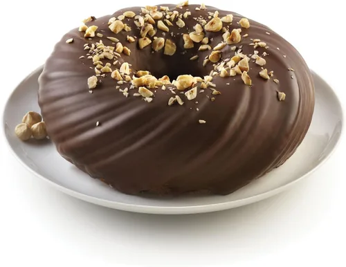 Vista 3 de Silikomart 20.384.13.0065 INTRECCIO Molde Silicona ø210 H 70 MM,Rojo