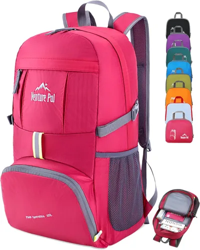Vista 9 de Venture Pal 35L Mochila ultra ligera, plegable, para viajes, camping, senderismo, deportes al aire libre